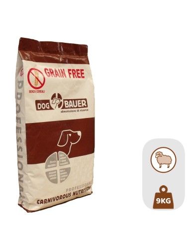 Sacco crocchette Grain Free Dogbauer Agnello e Zucca