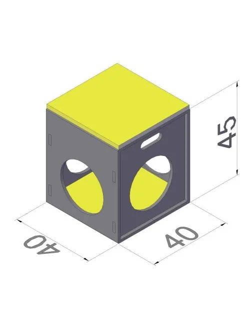 Cuccia per Cani Taglia Piccola Cubo Comodo